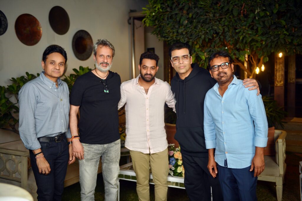 NTR and Karan Johar and Team