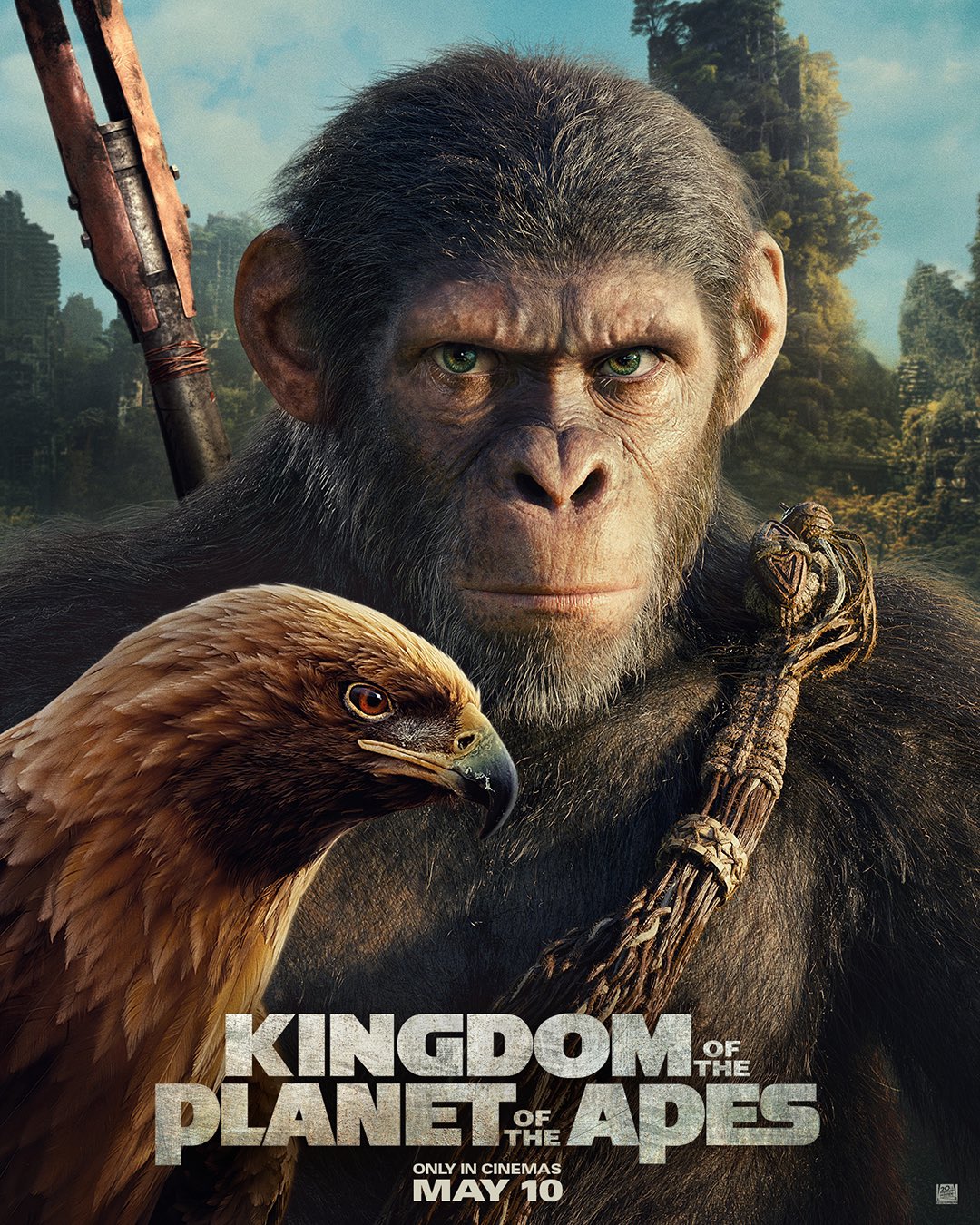 Kingdom of the Planet of the Apes Movie poster